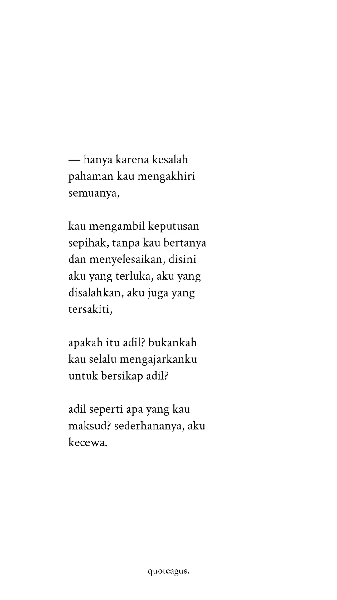 #quoteagus 