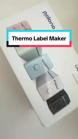 Cutest label maker I’ve ever seen! I’ll be using it for everything 🩷 #labelmaker #labelprinter 