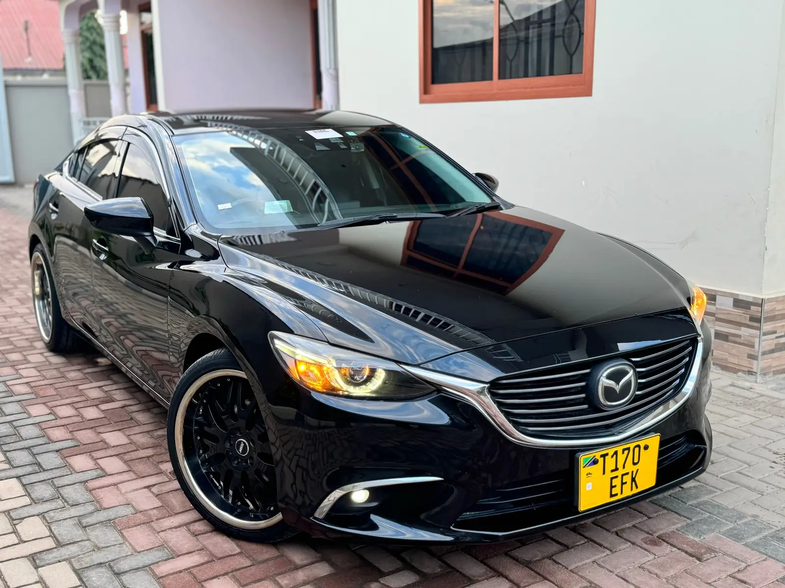 MAZDA ATENZA Call/#0625739148 Price:30 Million Year:2015 Engine Capacity Cc: 2180 Mileage: 38,000km+ Fuel: DIESEL Standard Features: 5-seaters Leather Upholstery Steering Switches Self Cleaning Headlamps SRS Airbag 20 Alloy Wheels Transmission: Automatic Location: Dar Es Salaam