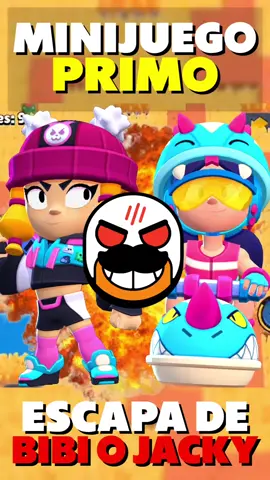 MINIJUEGO FRENÉTICO 🥴💥 PRIMOS VS BIBI O JACKY #brawlstars #elprimo #minijuegos #brawlstarsgame 