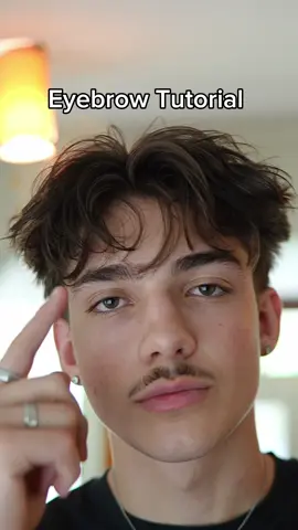 My eyebrow routine ✨ #eyebrows #hairstyle #men #hairstyletutorial #eyebrowtutorial 