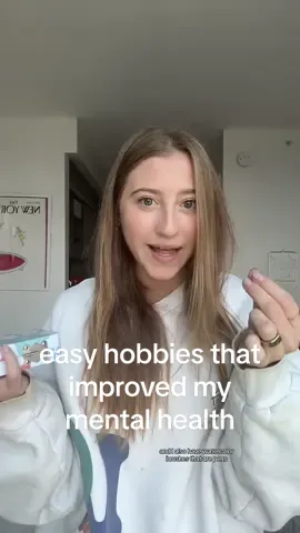 easy hobbies that improved my mental health from a certified hobby girl #hobbytok #hobbies #creativehobbies #hobbyideas #hobbiesinyour20s #crafttok #crafts #MentalHealth #mentalhealthhacks #coloring #coloringbook #braceletmaking #bracelet #arttok #BookTok #thingstodo 