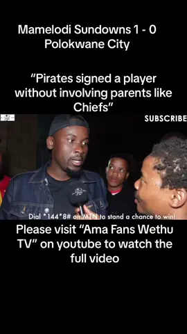Please visit “Ama Fans Wethu TV” on youtube to watch the full video #sportsontiktok #amafanswethutv #fyp #mtn8 #Soccer #mamelodisundowns #orlandopirates #kaizerchiefs #psl #league #polokwanecity 
