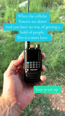TIDRADIO TD-H3 radio police #tidradio #tdh3 #towersdown #gridcollapse #musthaves #tiktokfinds #radio #radios #program #Outdoors #poweroutage 