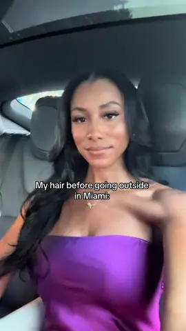 A tragedy 🥲😭 #miami #humidity #hairtok #relatable 