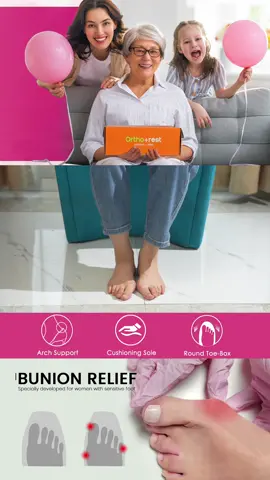 Can’t find heels that won’t hurt your bunions? 👠💔 Try our Ortho+rest Bunion-Friendly High Heels! With a roomy toe box, soft materials, and extra cushioning, you can strut in style without the pain. #BunionFriendly #womenheels #orthorestshoes 