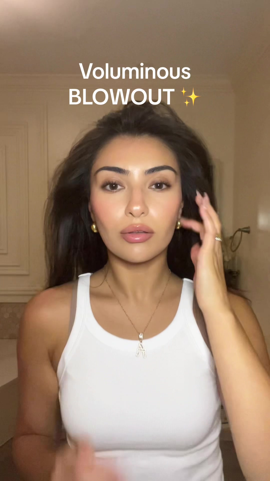 My blow out routine! ☺️ #hairtok #blowoututorial 