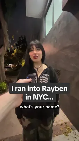 Asking @RAYBEN what she does for a living… #whatdoyoudoforaliving #rayben #newmusic #mexico #interview #musician 
