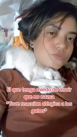 casi mueroooo😂 y ni hablar de la tiña!!! #fyp #alergia #gatos #parati #foryou #tiktok 