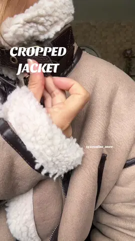 CROPPED JACKET✨ Último en tendencia 🔥 #fy #fyp #oversize #style #outfit #moda 