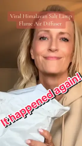 I’m easily influenced! Flame Himalayan Salt Lamp Essential Oil Air Diffuser. #flamediffuser #viral #dormdecor #Home #Fall #cozy #FYP