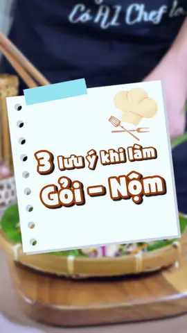 Bí kíp để tạo nên món gỏi nộm ngon. Cùng xem ở video này nhé #azchef #xottrongoinom 