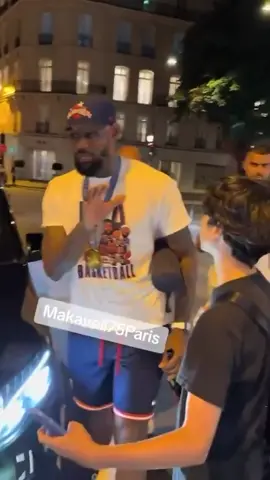 LeBron shuns eager fan before dancing on his shattered dreams #LeBron #Paris2024