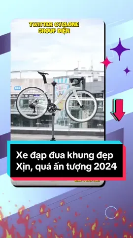 Xe đạp đua Twitter Cyclone 2024 quá cháy, khung carbon nhẹ, thiết kế ấn tượng 🔥 #viral #xedapgiakho #trending #cyclone2024 #xedapdua #soundcheck
