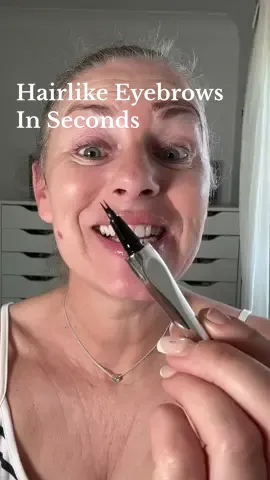 Replying to @LunaLovegoodReturns I now have two brows 💖 It really does work. #brows #brow #browtutorial #eyebrows #browtransformation #makeup #contentcreator #fyp 