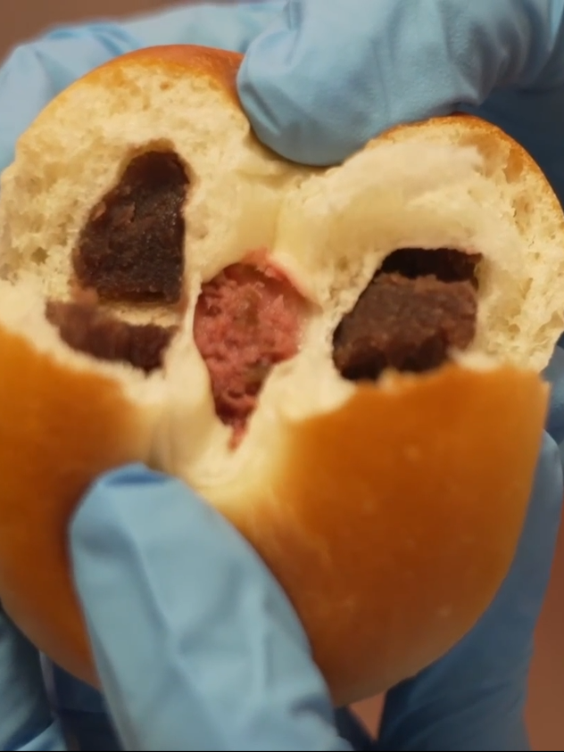 Process of Making Sweet Red Bean Bun #process #processvideo #making #manufacturing #production #massproduction #factory #factorywork #viral #foryou #foryoupage #trending