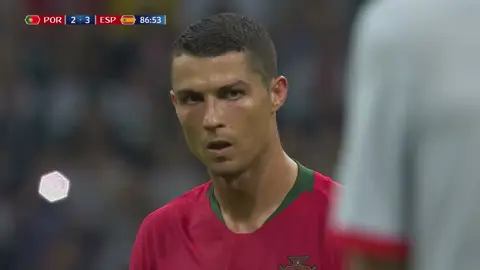 Ronaldo freekick vs Spain at the World Cup 2018 #SpainvsPortugal2018FIFAWC 