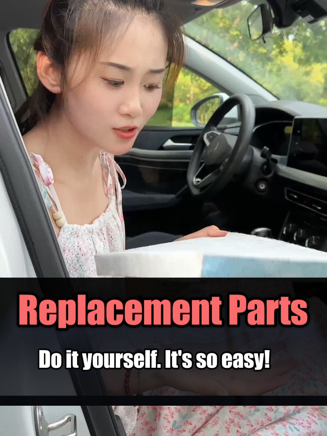 It's really easy to replace car parts by yourself!#driving #skills #tips #knowledge #fpy
