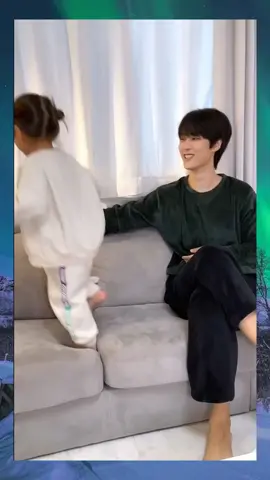 韓国人父が娘にチューを求めた結果www     #fyp #family #viral