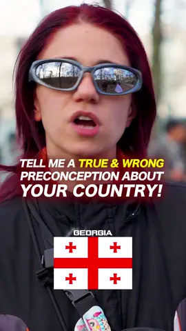 STEREOTYPE CHECK GEORGIA! #🇬🇪 #georgia #georgiatiktok #tiktokgeorgia   #stereotype #stereotypecheck  #stereotypes  #preconception #streetinterview  #streetinterviews  #7heritage