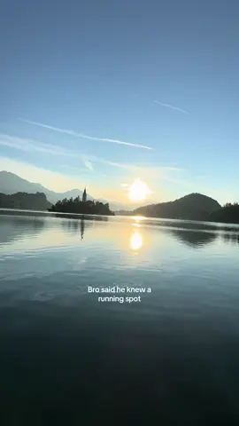 📍Bled, Slovenia #Running #runners #runtok #runningmotivation 