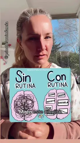📆Las rutinas son fundamentales en la infancia! Veamos algunos beneficios! 💯 ✅Seguridad y previsibilidad: Las rutinas proporcionan a los niños un sentido de seguridad y previsibilidad, ya que saben qué esperar en su día a día. Esto les ayuda a reducir la ansiedad y a sentirse más seguros en su entorno. Además, la estructura que proporcionan las rutinas les brinda un mayor sentido de control sobre su entorno, lo que contribuye a la reducción del estrés. ✅Establecimiento de hábitos saludables: Las rutinas pueden ayudar a establecer hábitos saludables, como una buena higiene, una alimentación equilibrada y horas regulares de sueño, que son cruciales para el desarrollo físico y mental de los niños. ✅Desarrollo de habilidades de organización y tiempo: Al seguir rutinas, los niños aprenden a gestionar su tiempo y a organizarse, habilidades que serán valiosas a lo largo de sus vidas. ✅Fomenta  la independencia y autonomía: Las rutinas permiten que los niños asuman gradualmente la responsabilidad de ciertas tareas, lo que fomenta su independencia y autoestima. ✅Mejora de la comunicación y el apego: Las rutinas también pueden ser momentos de calidad para la comunicación y la interacción entre padres e hijos, fortaleciendo el vínculo emocional. ⚠️Es para todos los niños; pero especialmente les ayuda a aquellos que presentan algún trastorno del neurodesarrollo, como TDAH o TEA!  👩🏻‍💻En nuestra página web están disponibles nuestras capacitaciones sobre distintos temas referidos a la infancia ! (Link en bio).  📕En nuestro libro “Nadie te enseña” desarrollamos este tema y muchos más específicamente dedicado a la primera infancia! ☁️Y en nuestro libro “Las emociones de Inti” podrás trabajar inteligencia emocional con los peques!  Lic Carina Schwindt y Lic Mariana Fernández 🇦🇷 🇺🇾  Psicólogas infantiles/Psicopedagoga/Neuropsicóloga infantil  Especialistas en Crianza Positiva y Neurodesarrollo 🤍🧠 #infancia #desarrollo #rutinas #crianza #cerebro #neurodesarrollo  #psicologiainfantil 