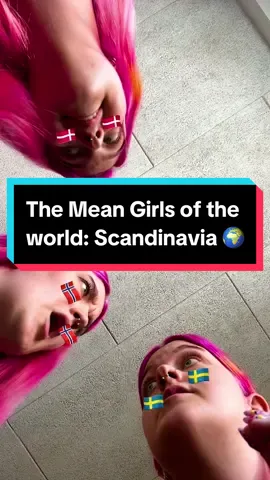 Scandinavia is the mean girls of the world… just saying 🏖️ #scandinavia #denmark #sweden #norway 