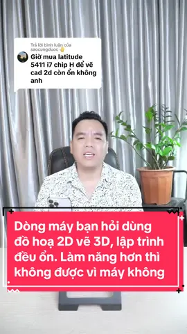 Trả lời @saocungduoc 🤚 Shop chào bạn, dòng máy bạn hỏi dùng đồ hoạ 2D vẽ 3D, lập trình đều ổn. Làm năng hơn thì không được vì máy không có vga rời đồ hoạ. Trong tầm tiền cũng phân khúc bạn tham khảo thêm mẫu Laptop Dell Precision 5530 sẽ ok hơn bạn à. Đánh giá Laptop Dell Precision 5530 Laptop Dell Precision 5530 thừa hưởng những thứ tốt nhất từ các phiên bản cũ, theo nhiều cách,có chính xác những gì cần phải có. Trong khi các máy cập nhật vẫn đấu tranh với điều chỉnh nhiệt, ổn định CPU và hiệu suất được cải thiện. GPU cũng đã được nâng cấp mà không cần phải hy sinh nhiều đến nhiệt lượng. Trải nghiệm tổng thể tốt hơn nhiều. Năm ngoái, Precision 5520 của Dell mang lại những kỳ vọng cao mà cuối cùng vẫn chưa được hoàn thành. Trong khi máy nhằm mục đích để thực hiện ước mơ của một máy trạm mỏng và nhẹ, trục trặc hiệu suất và sự bất ổn CPU bị quá nóng và để lại một hương vị xấu trong trí nhớ của chúng tôi. Với ý nghĩ đó, chúng tôi tiếp cận Precision 5530 với một số lo lắng. Sau khi tất cả, chính xác 5530 là bên ngoài không thể phân biệt từ 5520. Dell đã thực hiện những thay đổi nội bộ cần thiết để đóng gói hiệu suất máy trạm vào một khung máy thời trang cao cấp ? Chúng ta sẽ thấy. Precision 5530 là bản sao carbon của Precision 5520, bản thân nó là bản sao của Precision 5510. Khi câu nói cũ đi, nếu nó không bị hỏng, đừng sửa nó; ngôn ngữ thiết kế vẫn còn thanh lịch và nổi bật ba năm trên, để lại ít chỗ để cải thiện. Trong khi chúng ta muốn thấy nhiều cổng hơn, kết nối Thunderbolt 3 mở ra một thế giới các tùy chọn ngoại vi. Vì trường hợp vẫn không thay đổi, chúng tôi sẽ bỏ qua thảo luận về chất lượng xây dựng, lựa chọn cổng và thiết bị đầu vào. Để biết chi tiết về các phần này, vui lòng tham khảo bài đánh giá chính xác 5520 của chúng tôi tại đây. Dell Precision 5530 nằm trong một phân khúc độc đáo trong thế giới laptop. Trong khi nó sử dụng các thành phần tương tự cho các máy trạm tầm trung, nó phù hợp với chúng thành một trường hợp tương tự như ultrabook. Như vậy, chúng ta sẽ so sánh Precision 5530 với nhiều máy trạm khác nhau. #shopcongnghetld #máytínhlaptop #LaptopDellPrecision5530 #LaptopDellLatitude5411 @Nguyễn Văn Lương 