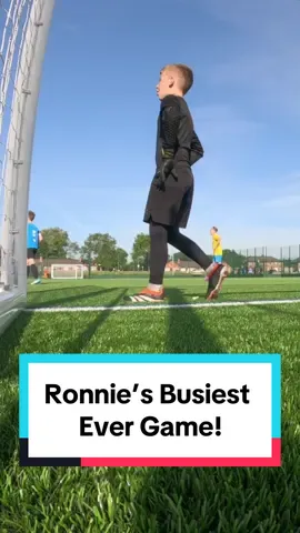 Ronnies Busiest Ever Game! Match Highlights #goalkeeper #goalkeeping #kiddegea #fyp 