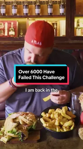 I have just 25 minutes to finish this cheeseburger challenge. There’s three half pound Irish beef burgers, lots of toppings, and 3 portions of chips! Can I beat the record? #foodchallenge #randysantel #fyp #burger #irish #eating #foryou 