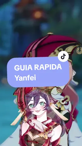 Guía rápida de Yanfei⚖️ #genshintok #genshinfyp #genshin #hoyocreators #GenshinImpact #yanfei #yanfeigenshinimpact #yanfeiguide #pyro 
