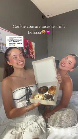 Antwort auf @Sofia🎀  habt ihr Video wünsche?!?🤭🤭 @LUSIA🤍  #foryou #foryoupage #cookie #tastetest #viral #tastetesting 