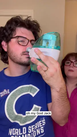 Comment if you think Jack became a daily Naväge user!! 😍 #navage #nasal #nasalcare #nasalrinse #satisfying 