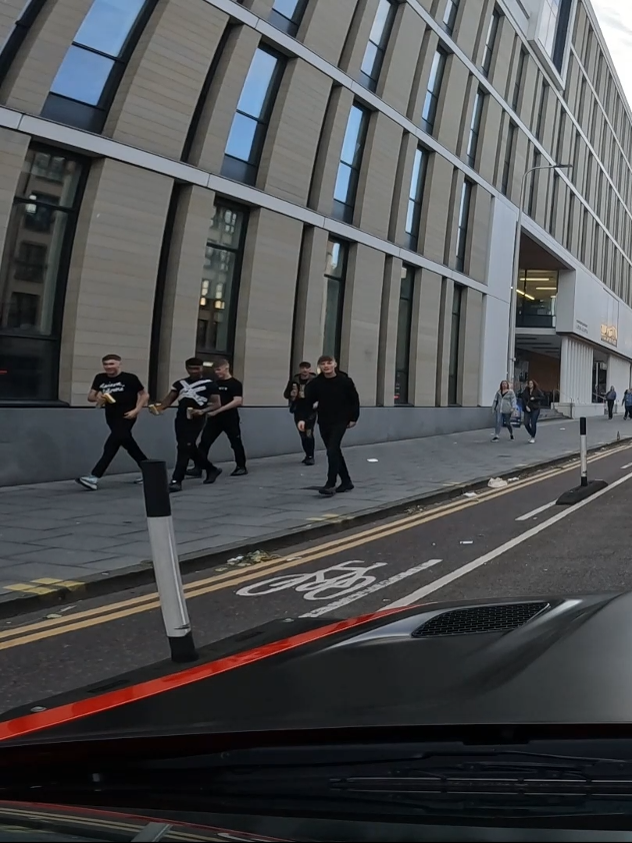 Hellcat at the Edinburgh Festival reaction #dodge #hellcat #edinburgh