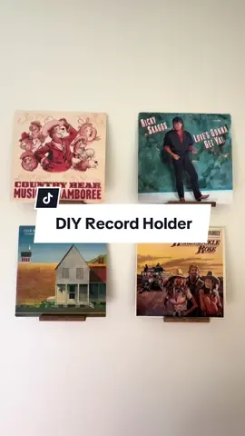 DIY Record Holder Wall Decor! What do you think about this project?? #DIY #Home #homedecor #homedecorideas #vinylrecords 