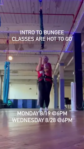 Feeling ‘Hot To Go’? 🔥 Swing into Zeal Aerial Fitness for an intro to bungee!!  Join us Monday 8/19 or Wednesday 8/28 at 6pm. Located downtown Grand Rapids, we’re the inclusive space where anyone from 100-500lbs can defy gravity and have a blast. Get ready to spin, sweat, and show off some moves that will surely cause a femininomenon.  #bungeefitness #bungeeworkout #grmi #westmi #grandrapidsfitness #grandrapidsmichigan 