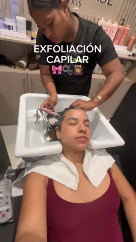 y ustedes se harian la exfoliacion capilar?💗 #hair #fyp #exfoliacioncapilar #viral #salon #rd #repdom #beia