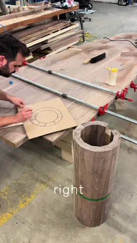 Math can be a trap, and good woodworking seems to be about knowing when to trust math and when to put in a little “by feel” figurings. #woodworking #furnituremaker #customfurniture #customwoodworking #math #custombuild #mathematics #figuring #figureitout