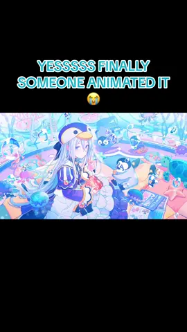 Animation made by Popskei on TT. AHHHH I LOVE TBE NEW CARD SET THEYRE AO CUTE 😭 I NEED A TOYA ANIMATION NOW #pjsekai #projectsekai 