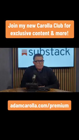 If you like Adam, you’re gonna love what he’s cooking up on his Substack. 