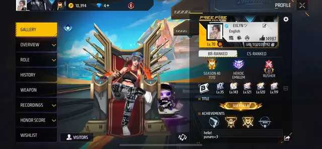 អ្នកលេងfreefire ស្អាតទាំងអស់អត់តែខ្ញុំ១ ☹️ មើលណាលេងfreefire ខ្លះ សុំមើលមុខតិចមើល ខមិនមោះ🫶🏻#fanfreefire #សុំបេះដូងម្នាក់មួយផងណានប់ៗ😍🥰 #fyp 