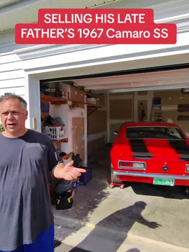 Selling his late father’s 1967 Camaro on Chasing Classics with Rob Evans #classiccar #classiccars #vintagecar #cars #car #carsofinstagram #classic #oldtimer #vintage #vintagecars #oldcar #musclecar #s #porsche #ford #instacar #carporn #drivetastefully #carphotography #carspotting #w #retrocar #chevy #v #bmw #fiat #e #ferrari #chevrolet #fyp 