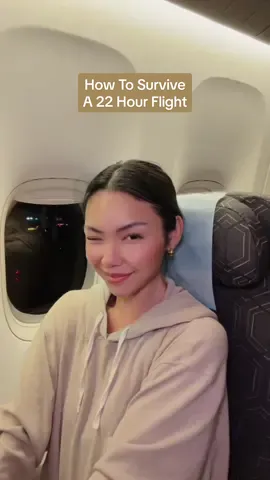 The only way i can sleep 8+ hours on a plane ✈️ #travelhacks #travellife #travelvlog 