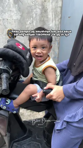 Membalas @Mama Elsa yg ini bisa bawa barang banyak bawahnya luas mam #jokboncengananak #jokboncengananak #jokanak #gilagilajualan 