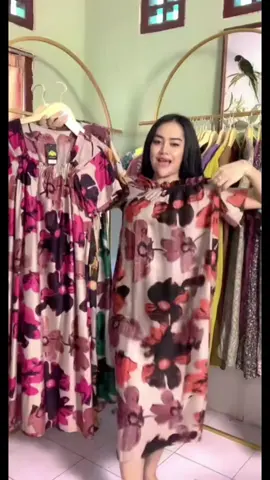 Homedress Daster Fuji Jumbo Kerut Rayon Adem Wanita Kekinian Bumil Busui Motif Tidur #Dress #Bajukekinian #bahannyaman #Bajubaru #Bajuviral #nyamandipakek #Fyp #🥰 
