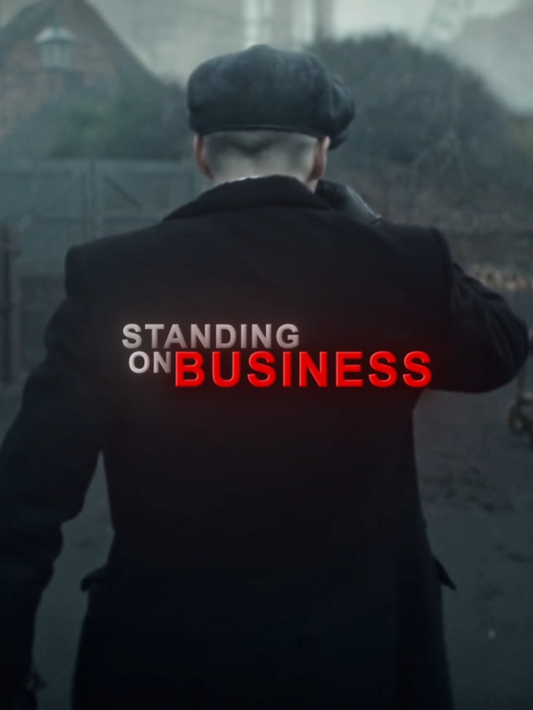 Standing on business. | #peakyblinders #thomasshelby #thomasshelbyedit #edit #aftereffects