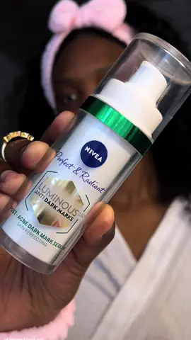 Nivea anti dark mark post acne serum is the girl she thinks she is💋@NIVEA @NIVEA South Africa  Thank you @ruby for the serum. I am happy to say I was very pleased with the results..I saw a change within a week🫣.RUN DONT WALK!! #skincareroutine #fyp #acnetreatment #acnescars #darkspots #SkinCare101 #viral #nivea #rubybox 