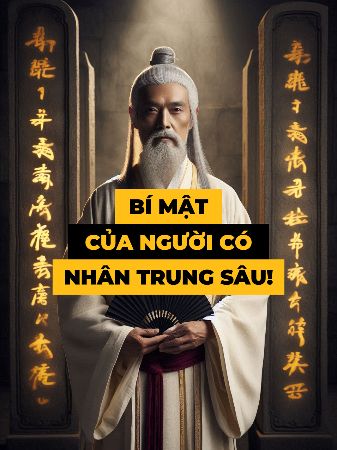 Bí Mật Của Người Có Nhân Trung Sâu! #nhantuong #phongthuy #nhantrung #amduongbien