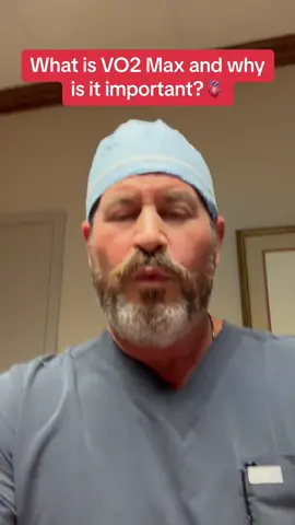 What is VO2 Max and why is it important?? #doctor #surgeon #hearthealth #heartattack #medstudent #fyp 