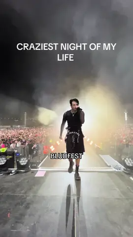 CRAZIEST NIGHT OF MY LIFE 🖤🖤🖤 #bludfest #altmusic 